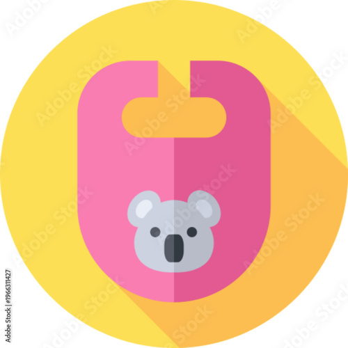 Baby Bib for Feeding Icon