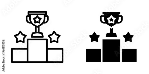 Competition icon, element icon for design branding, print, and digital media