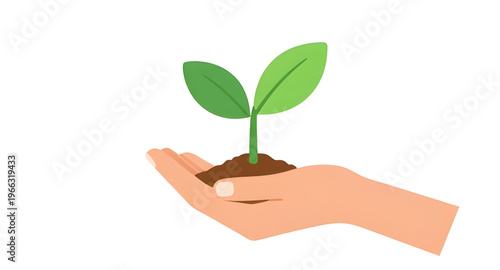 hand plant, holding plant, green plant, plant care, eco symbol, nature symbol, environment icon, sustainability icon, growth symbol, nurture plant, care plant, protect plant, save earth, eco friendly,