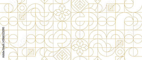 幾何学 抽象 サークル パターン 葉 テクスチャ 背景