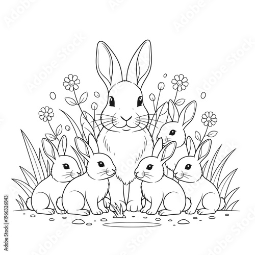 A simplified line drawing of a passenger jet airplane viewed from the side, against a plain, light yellow background