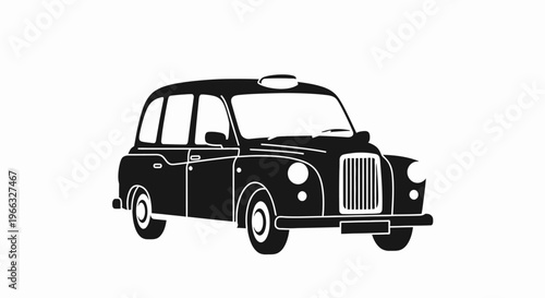 Classic London Taxi Cab.
