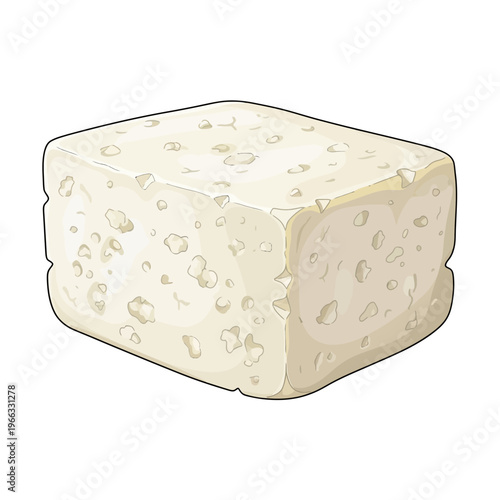 Block of Feta Cheese