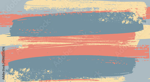 Colorful abstract brush strokes pattern.
