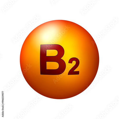 Tableau sur toile Icone Vitamine B2