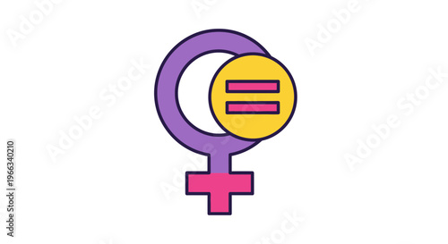 Feminine Symbol Equality Icon