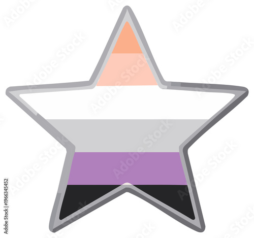Aromantic Pride Flag Star: Symbol of Identity, Community, and Acceptance