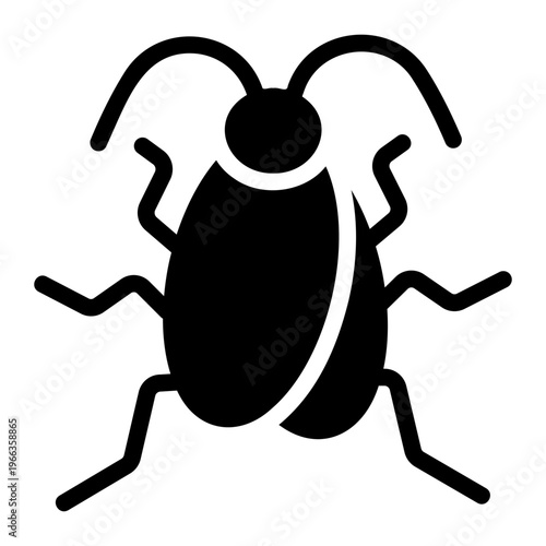 Cockroach Solid icon