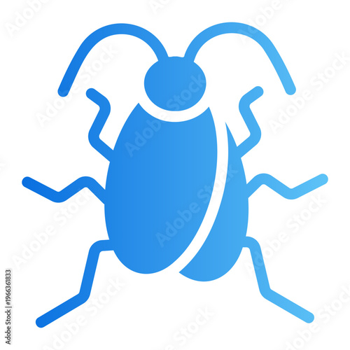 Cockroach Line Gradient Icon
