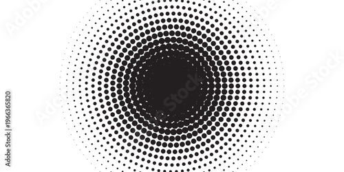 Grunge halftone gradient background. Faded grit noise texture. White and black sand wallpaper. Retro pixelated backdrop. Anime or manga style comic overlay. Vector graphic design textured template