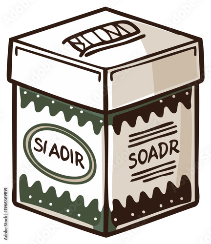 Illustration of a ballot box ready for voters to cast their ballots and participate in elections and democratic process