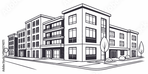 Traditional european half-timbered family home with white walls and black beams