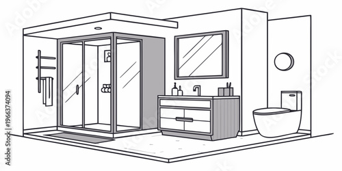 Old fashioned stove with oven and warming cabinet in vintage kitchen