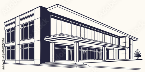 A classic two-story wooden house with a symmetrical facade