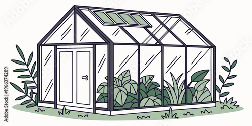 A classic gable-roofed house with decorative window shutters