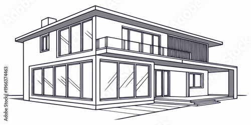 A grand two-story neoclassical building with tall columns and a triangular pediment