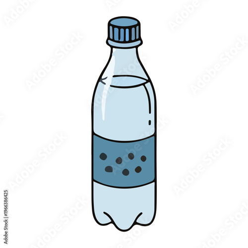 Hand Drawn Water Bottle