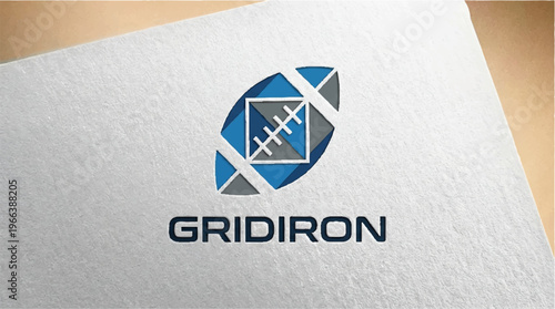 American Football Team Logo Design.