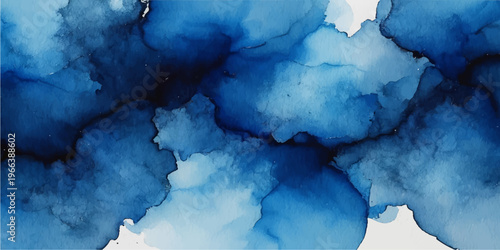 abstract, watercolor, blue, texture, paint, gradient, artistic, background, fluid, soft, creative, ink, wash, modern, pattern, design, dark, layers, depth, backdrop