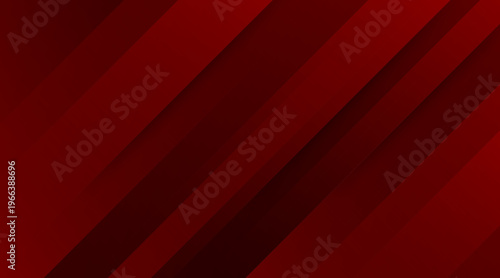 Red diagonal stripes cover the entire graphic design element