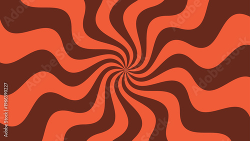 Abstract red seamless pattern design featuring vector spirals and hearts with artistic swirl textures and ornamental curve elements for a decorative wallpaper backdrop