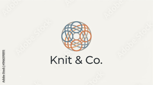 Knit and Co Company Logo.