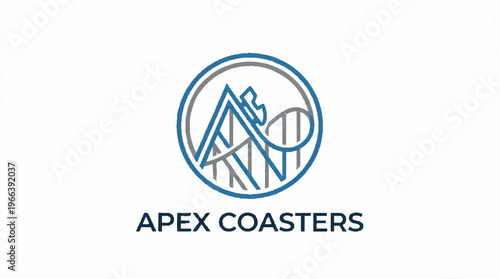 Apex Coasters Logo Design.
