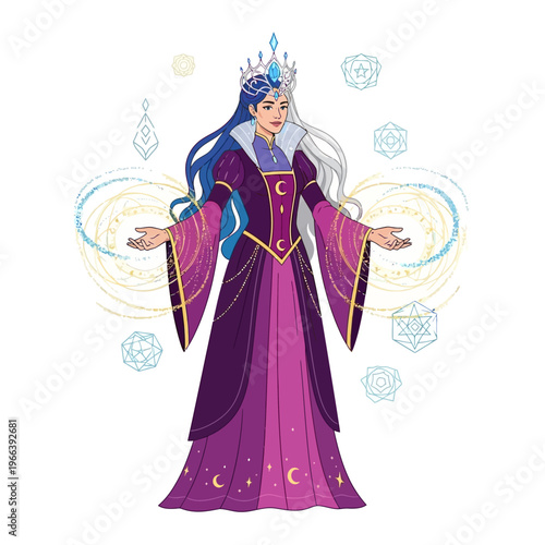 Mystical Queen with Celestial Magic