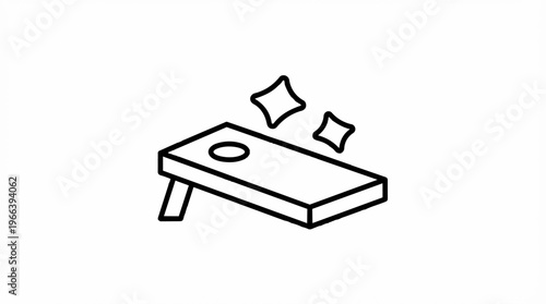 Cornhole Game Board Design.