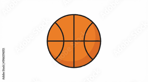 Basketball Sports Equipment Ball.