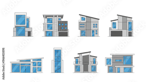 Collection of Modern Architectural House Designs for Contemporary Living Spaces