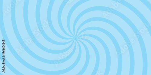 Concentrated lines, effect lines, swirling, rotating, background illustration, blue