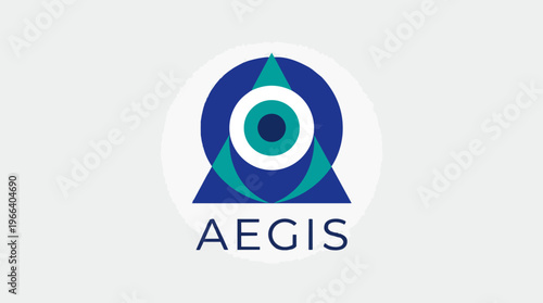 Aegis Logo Design Template.