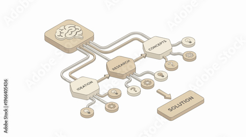 Flowchart business process diagram.