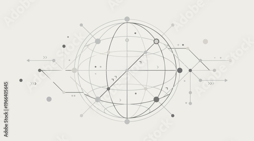 Astronomy science background with globe.