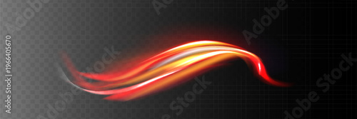Modern abstract high-speed motion effect. Futuristic dynamic motion technology. Motion pattern for banner or poster design background idea. Vector