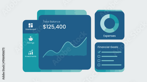 Business Finance Data Analysis Screen.
