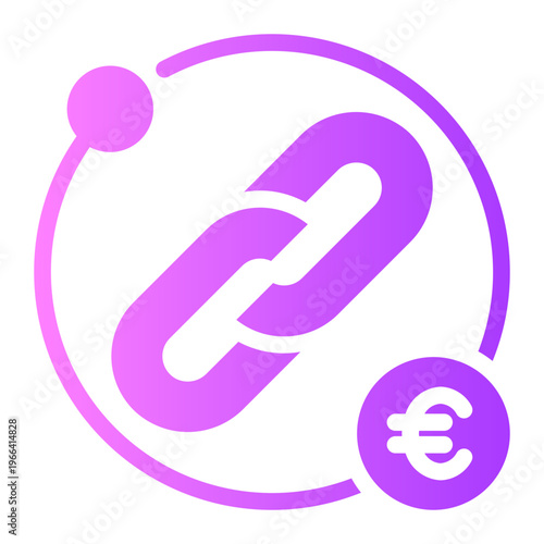 affiliate program gradient icon