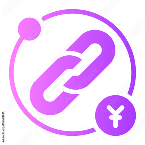 affiliate program gradient icon