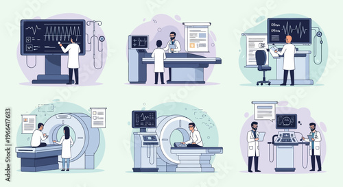 Medical Imaging Technology: MRI, CT Scan, ECG, and Medical Professionals