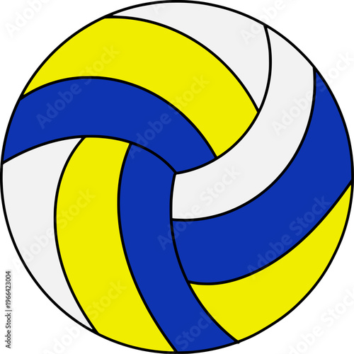 A volleyball vector illustration 