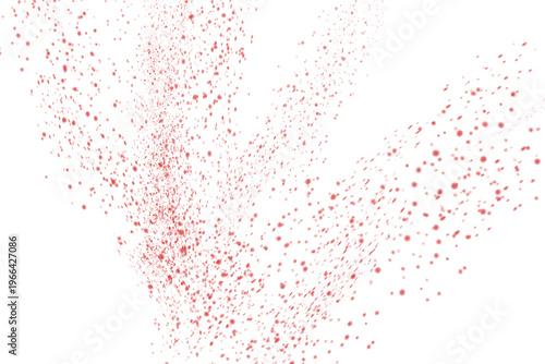 Soft Pink Confetti Particles in a Gentle Burst.