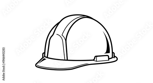 Hard hat safety equipment for workers.