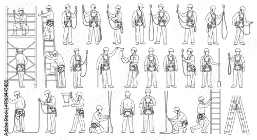 Ancient Chinese Figures and Symbols Carved on Stone.