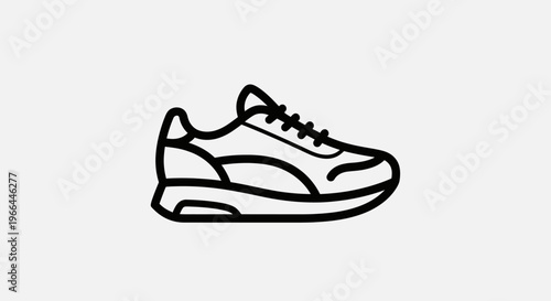 Sneaker Footwear Sports Shoe Design.