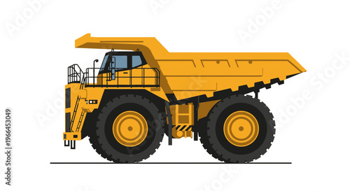Heavy Duty Mining Dump Truck for Industrial Operations