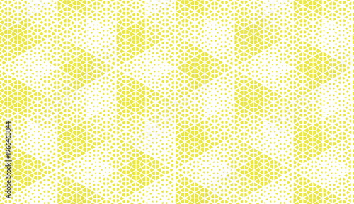 Abstract geometric pattern. A seamless vector background. White and yellow ornament. Graphic modern pattern. Simple lattice graphic design