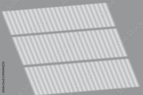 Window strips shadow overlay effect. Window frame shadow overlay. Light coming in room from window effect.