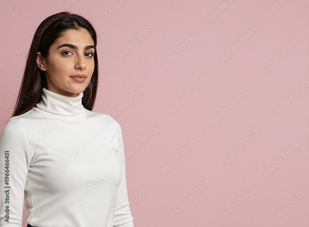 Fototapeta premium Women studio portraits collection isolated on pastel background