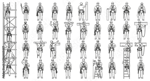 Ancient Egyptian Hieroglyphs Depicting Figures and Symbols.